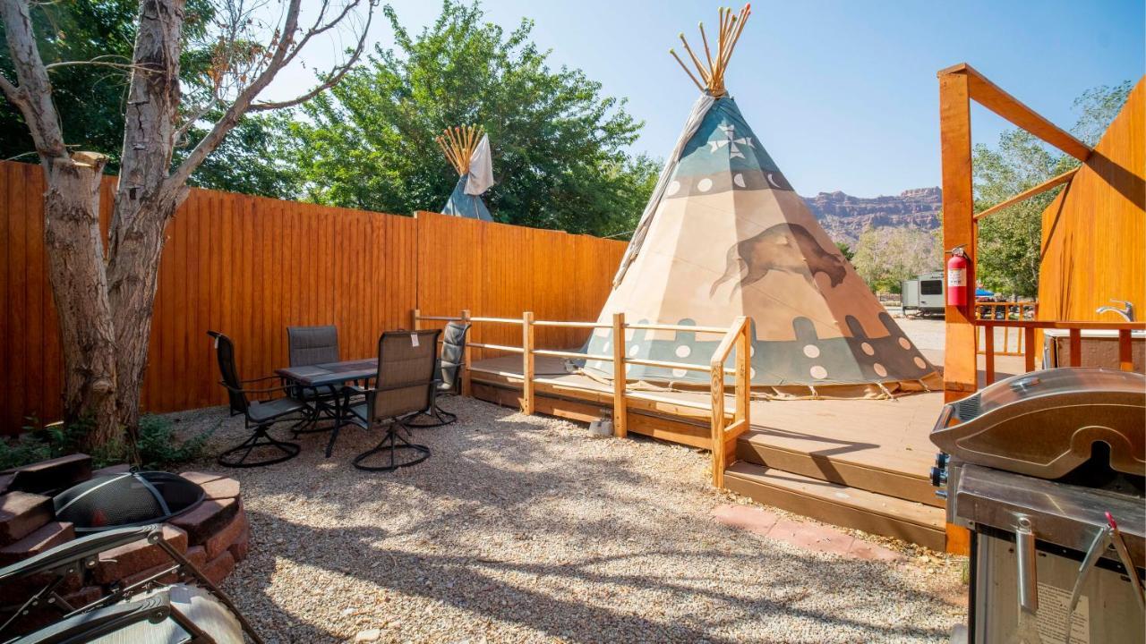 Ok Rv Park Glamping Tipi Ok55 Hotel Moab Buitenkant foto